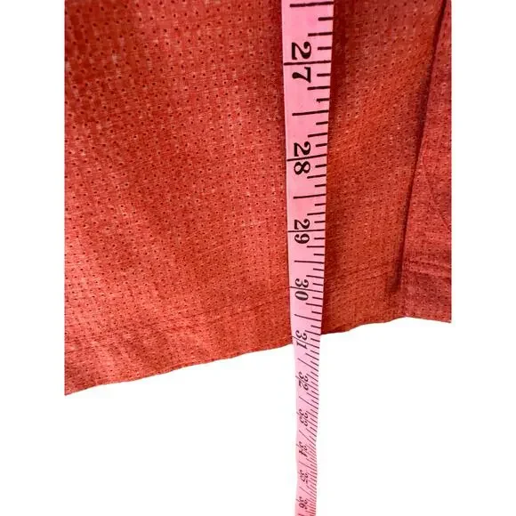 Croft & Barrow quick dry red bottom down shirt Large - Picture 5 of 6